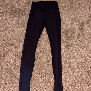 lululemon navy high rise wunder train Leggings-size 4